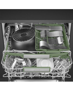 Nõudepesumasin smeg, integreeritav, 3 korvi, 60 cm, 42 db-foto8