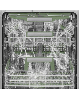 Nõudepesumasin smeg, integreeritav, 3 korvi, 60 cm, 42 db-foto5