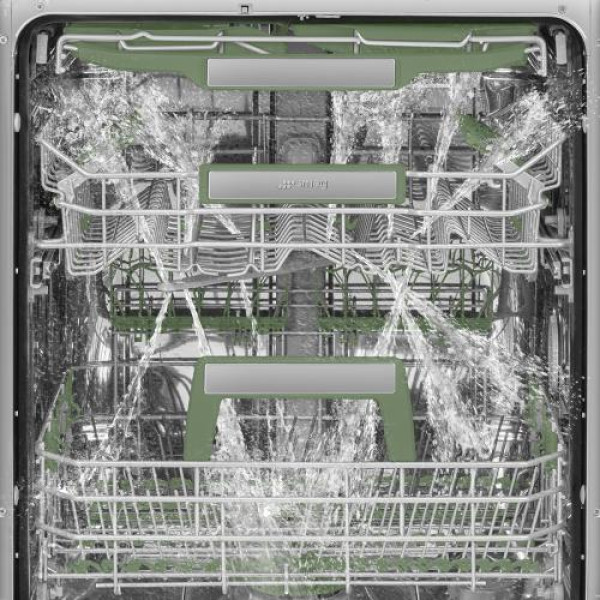 Nõudepesumasin smeg, integreeritav, 3 korvi, 60 cm, 42 db