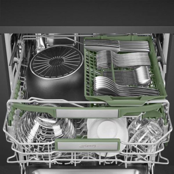 Nõudepesumasin smeg, integreeritav, 3 korvi, a, 60 cm, 42 db
