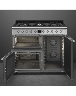 Gaasipliit smeg classic, 6 x gaas, 3 x elektriahi, aurupuhastus, 100x60 cm, rv-teras-foto2