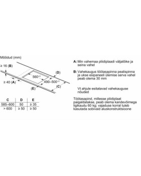 Pliidiplaat neff, 4 x induktsioon, 60 cm, faasitud serv, must-foto6