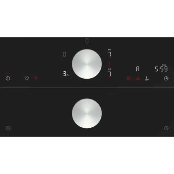 Pliidiplaat neff, 5 x induktsioon, 80 cm, faasitud serv, must