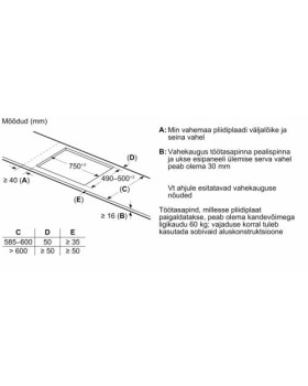 Pliidiplaat neff, 5 x induktsioon, 80 cm, faasitud serv, must-foto6
