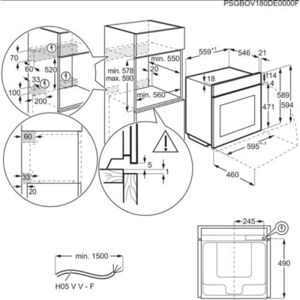 Ahi aeg, 71 l, a+, katalüüs, must/rv-teras