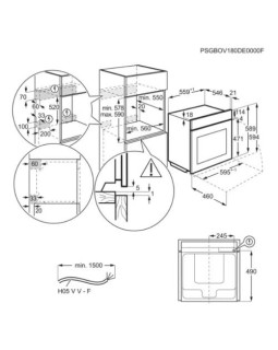 Ahi aeg, 71 l, a+, aurufunktsioon, pürolüüs, must/rv-teras-foto3