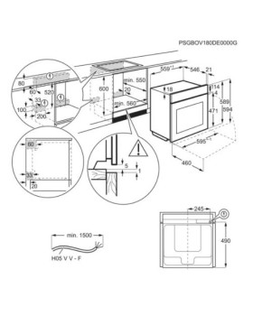 Ahi aeg, 71 l, a+, aurufunktsioon, pürolüüs, must/rv-teras-foto4