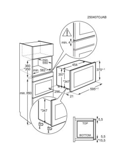 Mikrolaineahi aeg, integreeritav, 17 l, rv must, 800 w-foto4