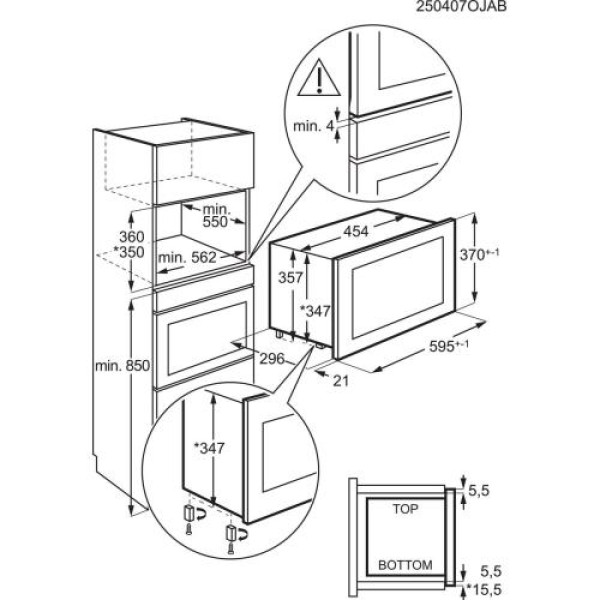 Mikrolaineahi aeg, integreeritav, 17 l, rv must, 800 w Mikrolaineahi aeg, integreeritav, 17 l, rv must, 800 w