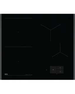 Pliidiplaat aeg, 4 x induktsioon, 60 cm, hob2hood, faasitud, must Pliidiplaat aeg, 4 x induktsioon, 60 cm, hob2hood, faasitud, must