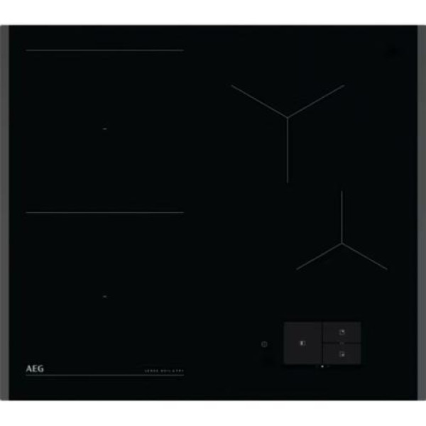 Pliidiplaat aeg, 4 x induktsioon, 60 cm, hob2hood, faasitud, must