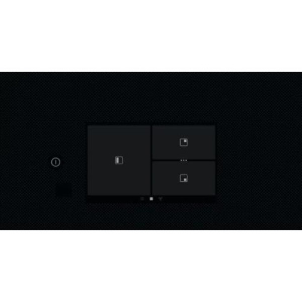 Pliidiplaat aeg, 4 x induktsioon, 60 cm, hob2hood, faasitud, must