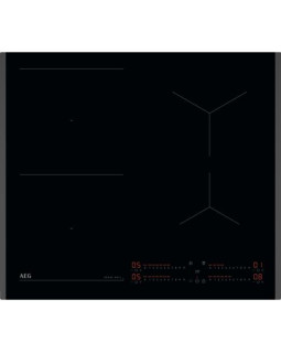 Pliidiplaat aeg, 4 x induktsioon, 60 cm, hob2hood, faasitud, must