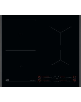 Pliidiplaat aeg, 4 x induktsioon, 60 cm, hob2hood, faasitud, must
