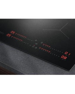 Pliidiplaat aeg, 4 x induktsioon, 60 cm, hob2hood, matt must, lõigatud servad-foto3