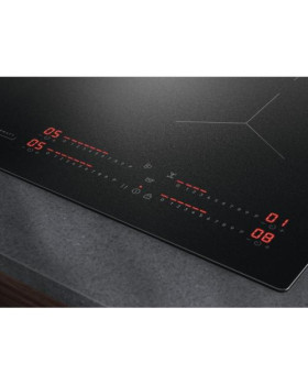 Pliidiplaat aeg, 4 x induktsioon, 60 cm, hob2hood, matt must, lõigatud servad-foto3