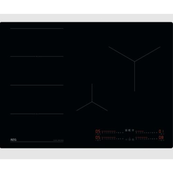 Pliidiplaat aeg, 4 x induktsioon, flexi tsoon, 70 cm, hob2hood, must
