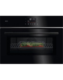 Kompaktne ahi-mikrolaineahi, aeg, h 45 cm, must/rv-teras Kompaktne ahi-mikrolaineahi, aeg, h 45 cm, must/rv-teras