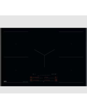 Pliidiplaat aeg, 5 x induktsioon, 80 cm, must, faasitud serv