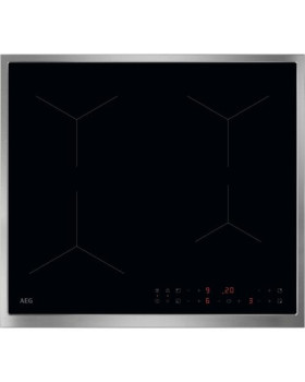 Piidiplaat aeg, 4 x induktsioon, 60 cm, must, rv raam