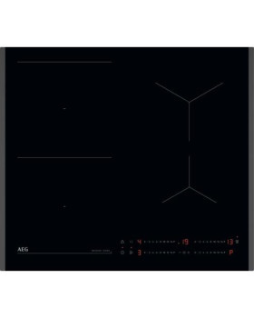 Pliidiplaat aeg, 4 x induktsioon, 60 cm, hob2hood, faasitud, must