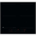 Pliidiplaat aeg, 4 x induktsioon, 59 cm,  tööpinna peale, must