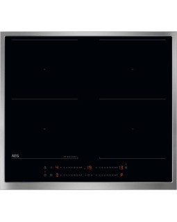 Pliidiplaat aeg, 4 x induktsioon, 60 cm, must, rv raam