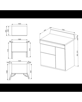 Gaasipliit smeg victoria, 6 x gaas, 3 x elektriahi, aurupuhastus, 100 cm, kreem-foto5
