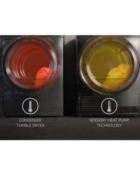 Kuivati aeg, 9 kg, soojuspumbaga, inverter, a+++, led, valge-foto2