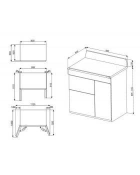 Gaasipliit smeg victoria, 6 x gaas, 3 x elektriahi, aurupuhastus, 90 cm, must-foto2