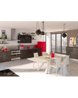 Röster smeg, 50`ndate stiil, punane-foto4