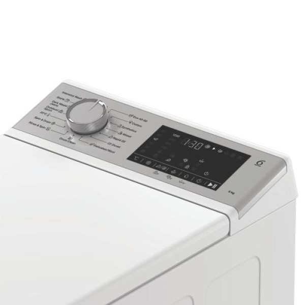 Pesumasin whirlpool, pealtlaetav, 6 kg, 1200 p/min, valge