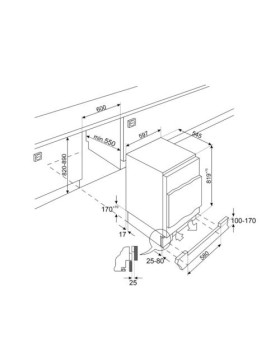 Sügavkülmik smeg, integreeritav, 82 cm, 95 l, 40 db, mehaaniline juhtimine, valge-foto2
