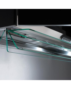 Seina õhupuhastaja falmec virgola 60 cm, ilma mootorita,valmidus ec/ac mootoriga ja soojavahetiga ühendamiseks, dynamic led (muudetav valguse temp. 2700 - 5500k), rv teras-foto2