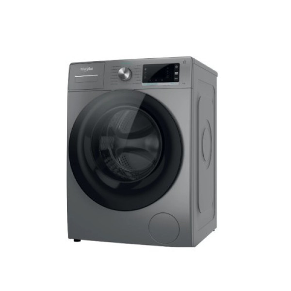 Pesumasin whirlpool, eestlaetav, 9 kg, 1400 p/min, inverter, hõbedane Kodumasinad