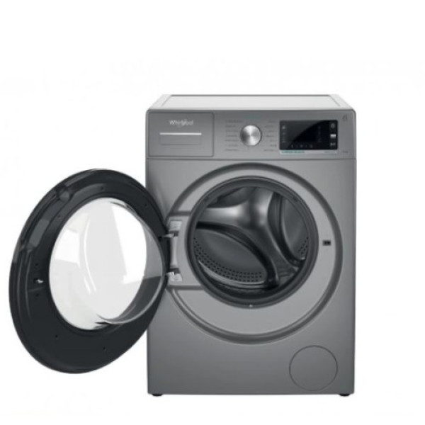 Pesumasin whirlpool, eestlaetav, 9 kg, 1400 p/min, inverter, hõbedane Kodumasinad