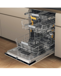 Nõudepesumasin whirlpool, integreeritav, 3 korvi, 60 cm, 38 db-foto3