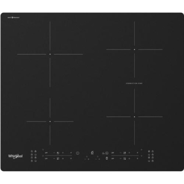 Pliidiplaat whirlpool, 4 x induktsioon, flexi tsoon, 59 cm, matt must Pliidiplaat whirlpool, 4 x induktsioon, flexi tsoon, 59 cm, matt must