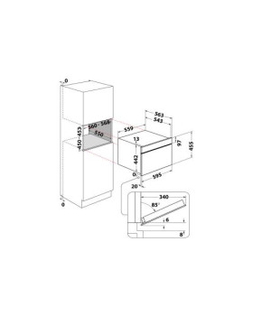 Kompaktahi whirlpool, aurufunktsioon, 48 l, a+, must-foto4