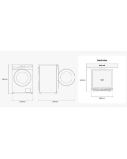 Pesumasin-kuivati samsung, inverter, 11/6 kg, 1400p/min, valge-foto4