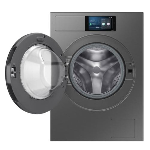 Pesumasin samsung, eestlaetav, 9 kg, 1400 p/min, inverter, hõbedane