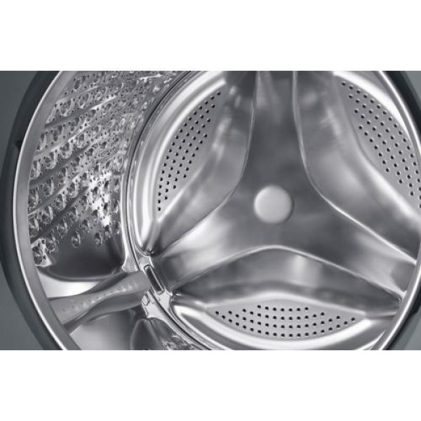 Pesumasin samsung, eestlaetav, 9 kg, 1400 p/min, inverter, hõbedane