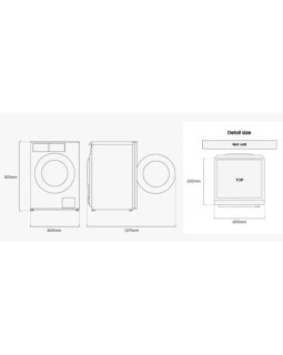 Pesumasin samsung, eestlaetav, 9 kg, 1400 p/min, inverter, hõbedane-foto6
