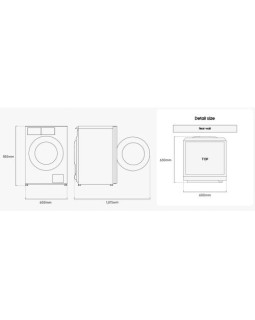 Pesumasin samsung, eestlaetav, 9 kg, 1400 p/min, inverter, valge-foto6