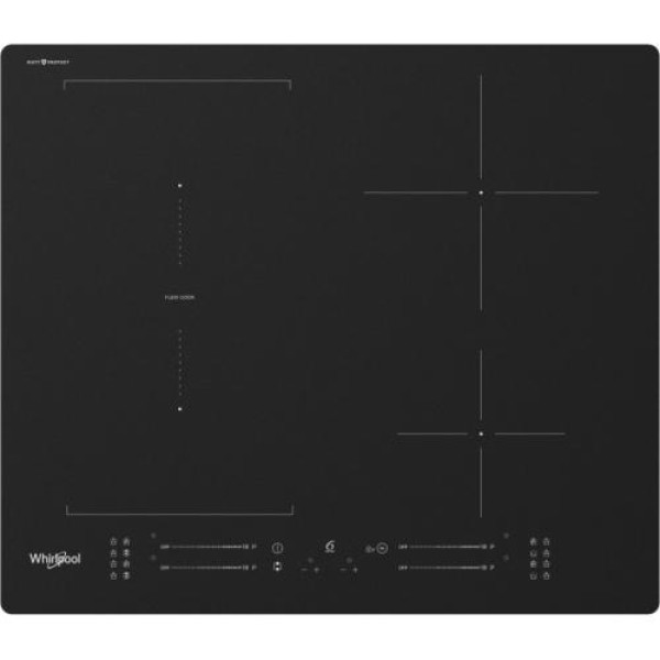 Pliidiplaat whirlpool, 4 x induktsioon, flexi tsoon, 59 cm, matt must