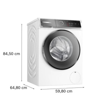 Pesumasin bosch, eestlaetav, 10 kg, i-dos, seeria 8, 1400 p/min, valge/must luuk-foto6