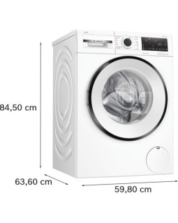 Pesumasin bosch, eestlaetav, 9 kg, i-dos, seeria 6, 1400 p/min, valge-foto6