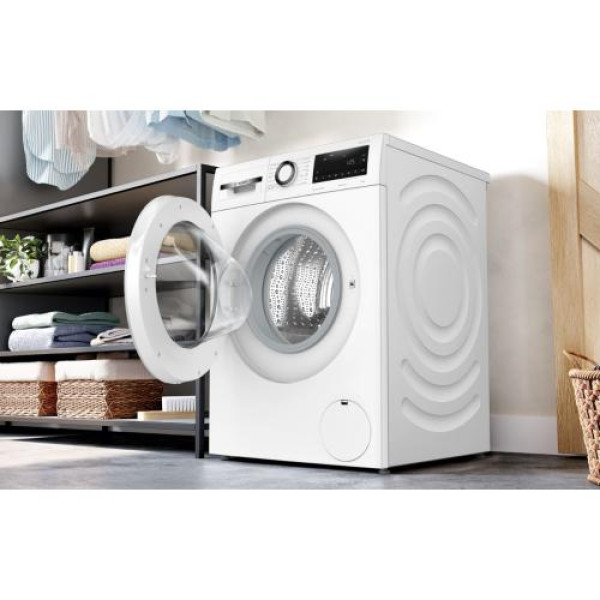 Pesumasin bosch, eestlaetav, 9 kg, seeria 6, 1600 p/min, valge