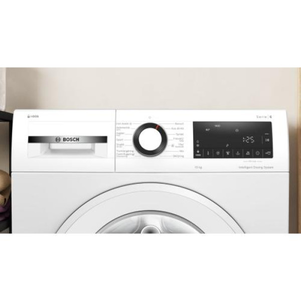 Pesumasin bosch, eestlaetav, 10 kg, i-dos, seeria 6, 1600 p/min, valge
