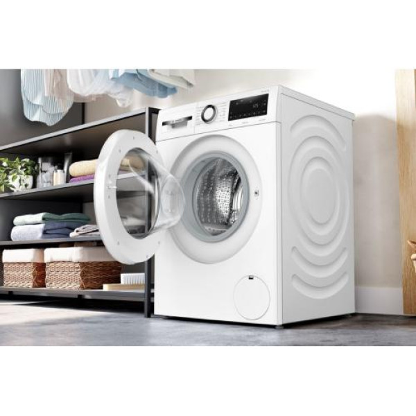 Pesumasin bosch, eestlaetav, 10 kg, seeria 6, 1600 p/min, valge